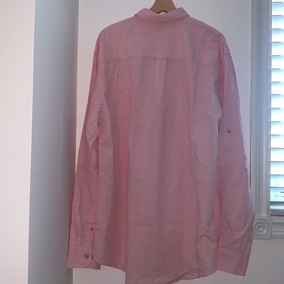 Men’s Izod Saltwater Long Sleeve Button Down Shirt - Picture 3 of 3